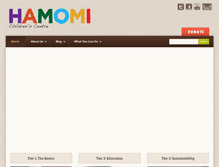 Tablet Screenshot of hamomi.org